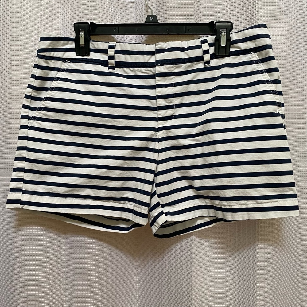 Ladies TOMMY HILFIGER striped chino shorts